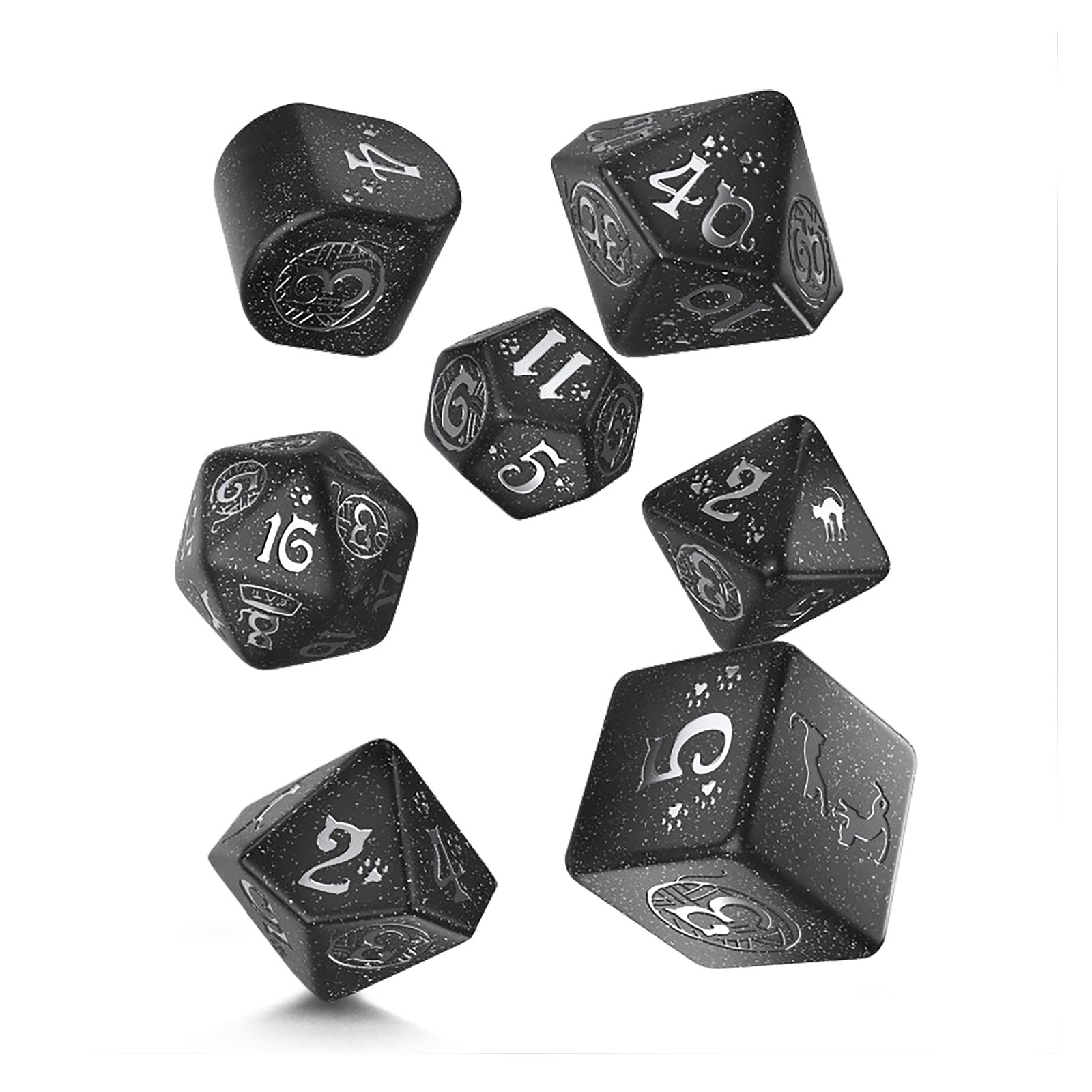 Immagine del prodotto Set di Dadi RPG Moderno Cats Waffle 7 pezzi