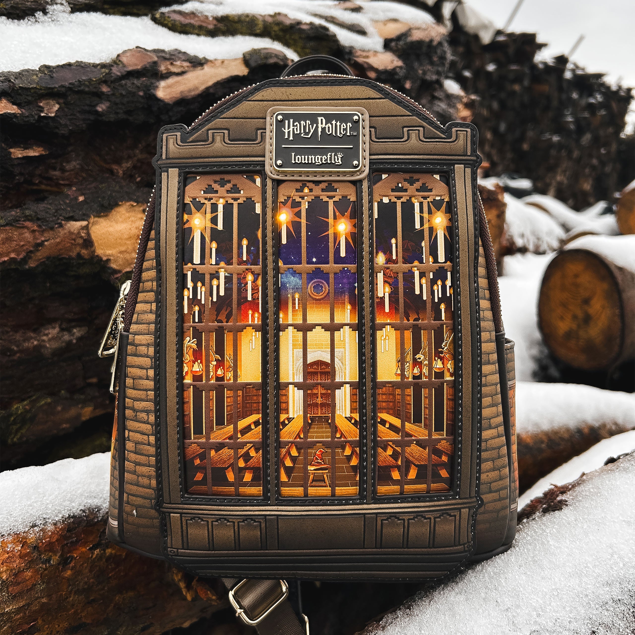 Immagine del prodotto Harry Potter - Mini Zaino Grande Sala con Luce