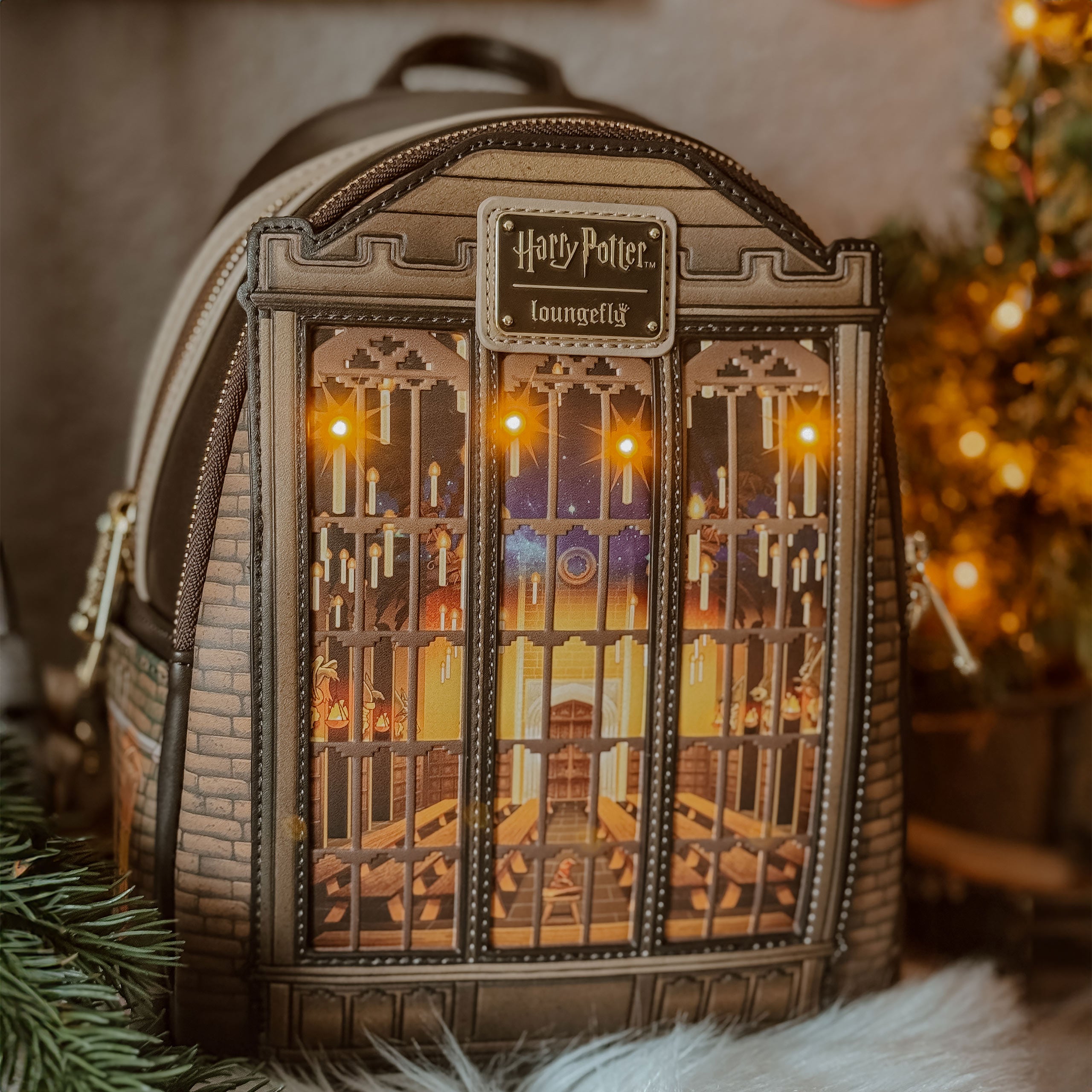 Immagine del prodotto Harry Potter - Mini Zaino Grande Sala con Luce