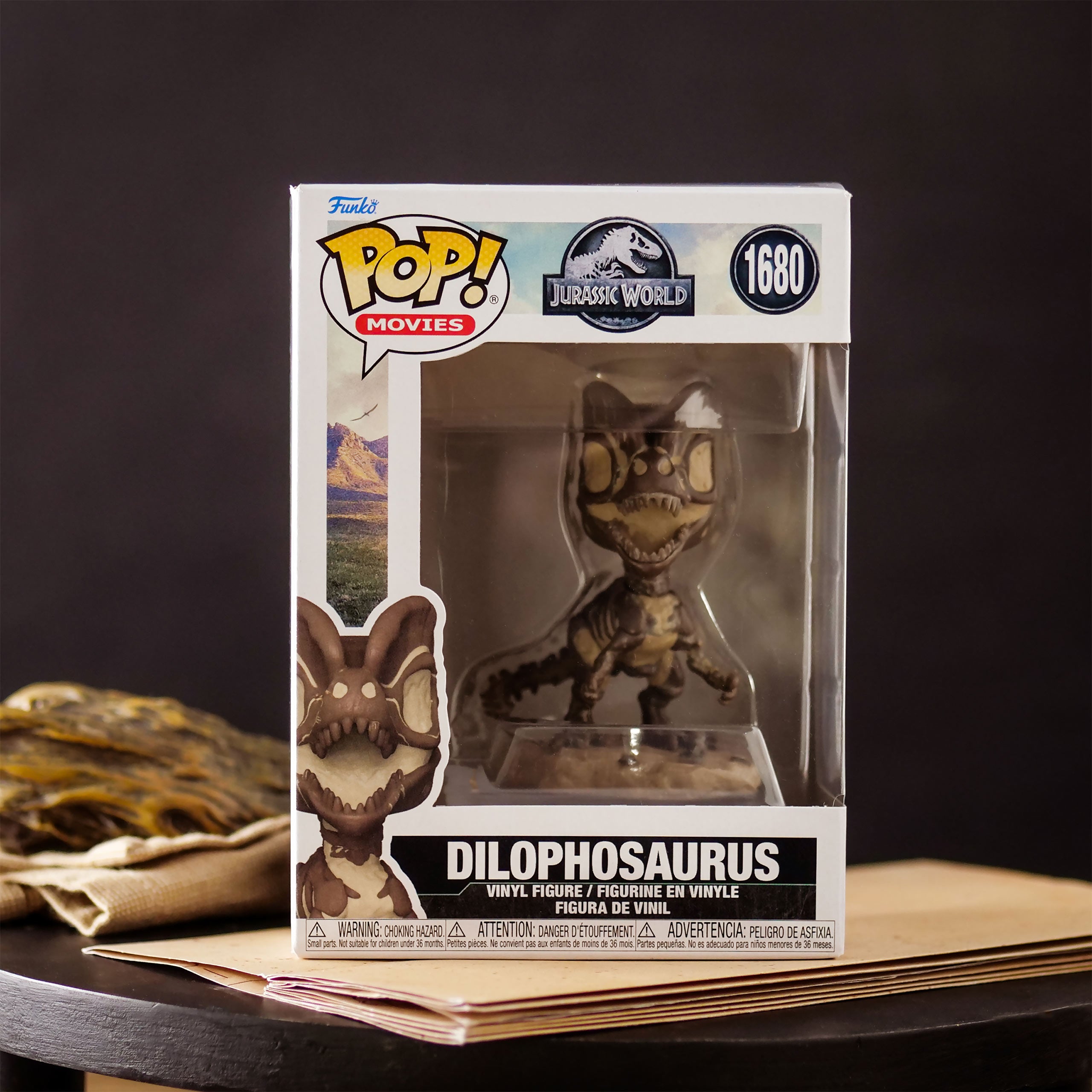 Immagine del prodotto Jurassic World - Fossile Dilophosaurus Funko Pop Figura