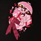 Immagine del prodotto T-Shirt Spider Demon Angel per fan di Hazbin Hotel nero