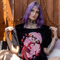 Immagine del prodotto T-Shirt Spider Demon Angel per fan di Hazbin Hotel nero