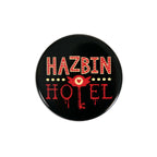 Immagine del prodotto Pulsante logo per fan di Hazbin Hotel