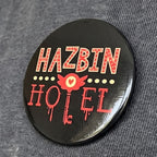 Immagine del prodotto Pulsante logo per fan di Hazbin Hotel