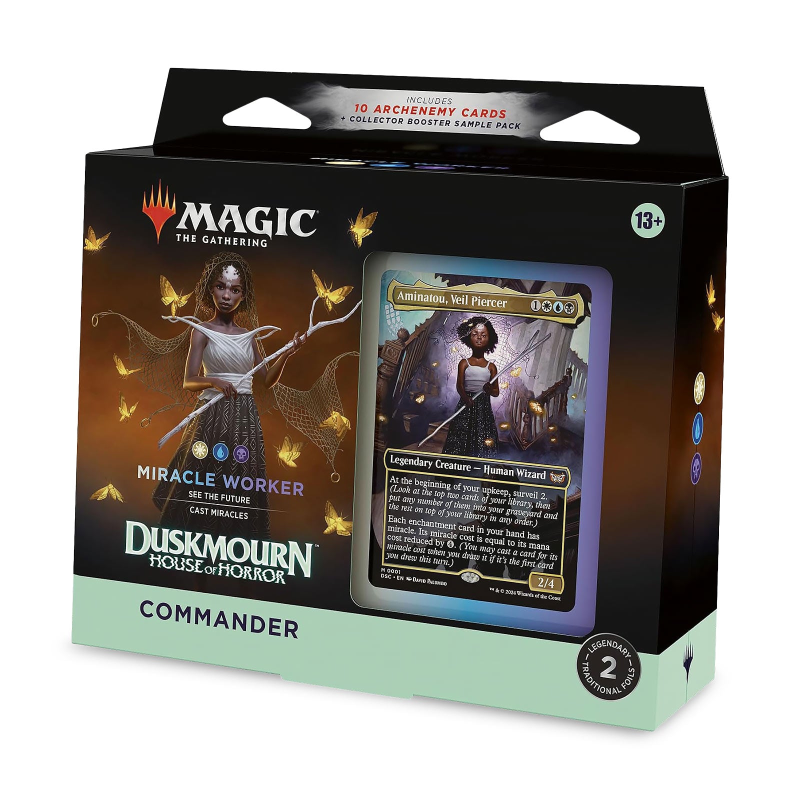 Immagine del prodotto Duskmourn: House of Horror Commander Deck Miracle Worker - Magic The Gathering