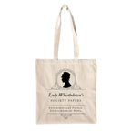 Immagine del prodotto Borsa di juta Society Papers per fan di Bridgerton
