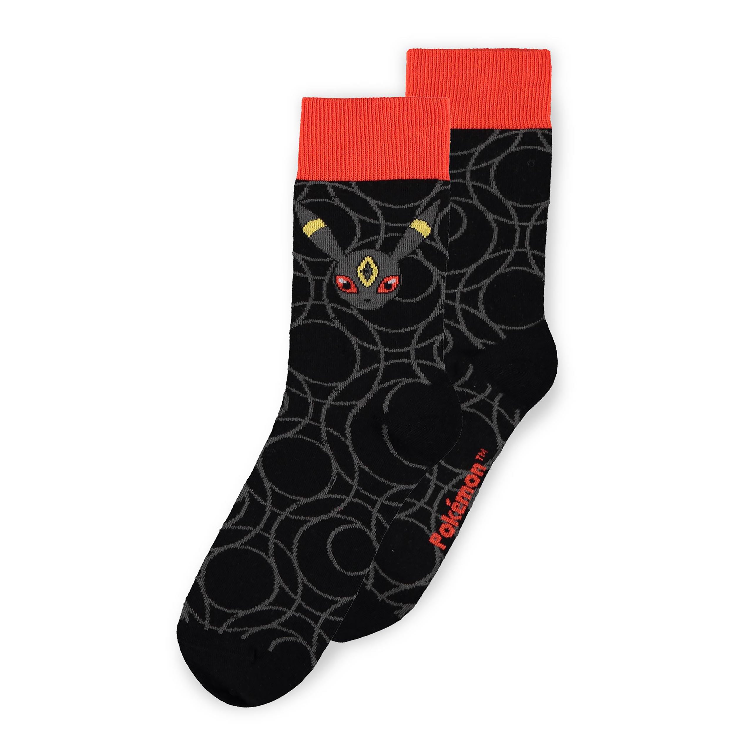 Immagine del prodotto Pokemon - Calzini Evoluzione Eevee Set da 3 Marrone-Nero-Rosa