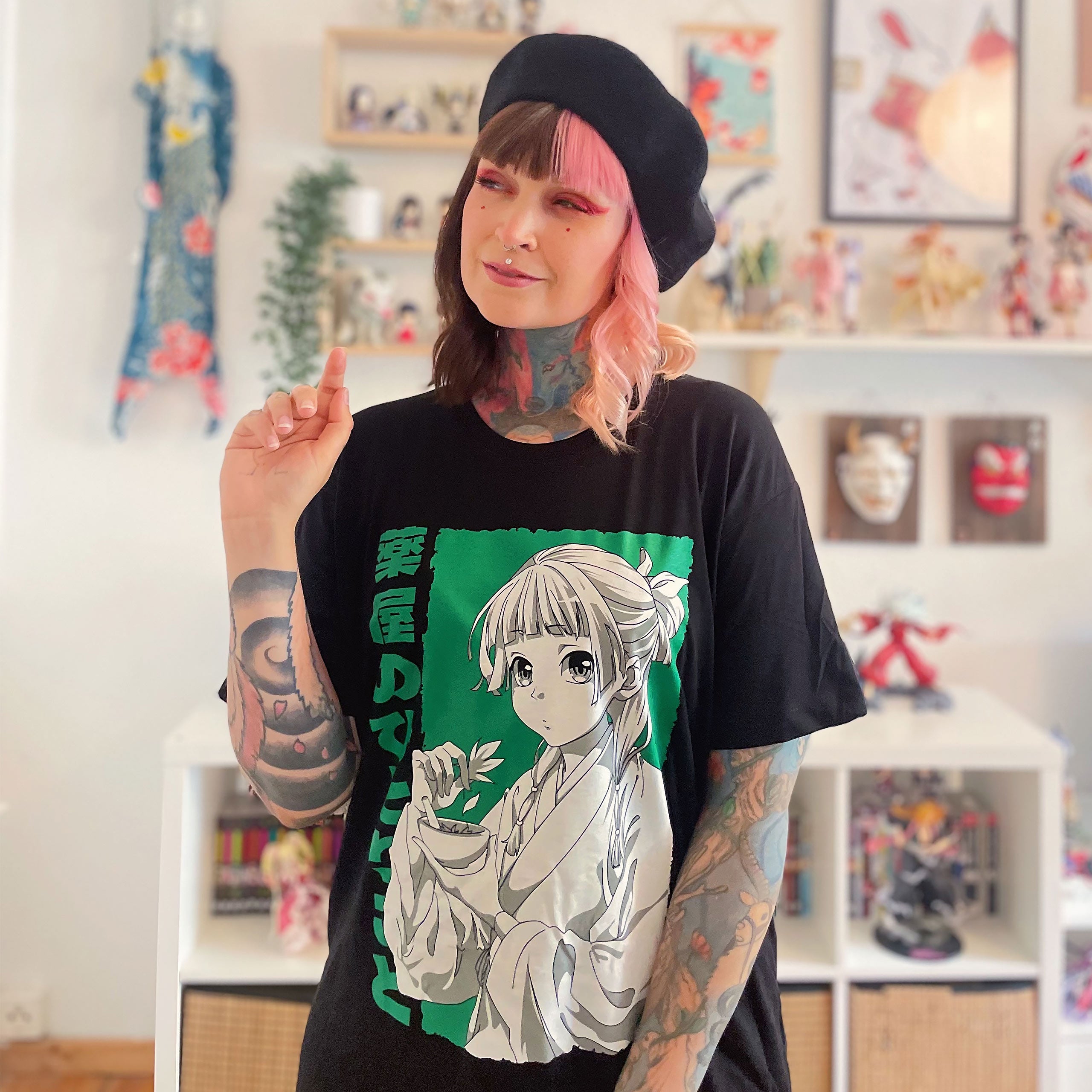 Immagine del prodotto Maglietta Maomao per fan di I diari dell'apotecaria