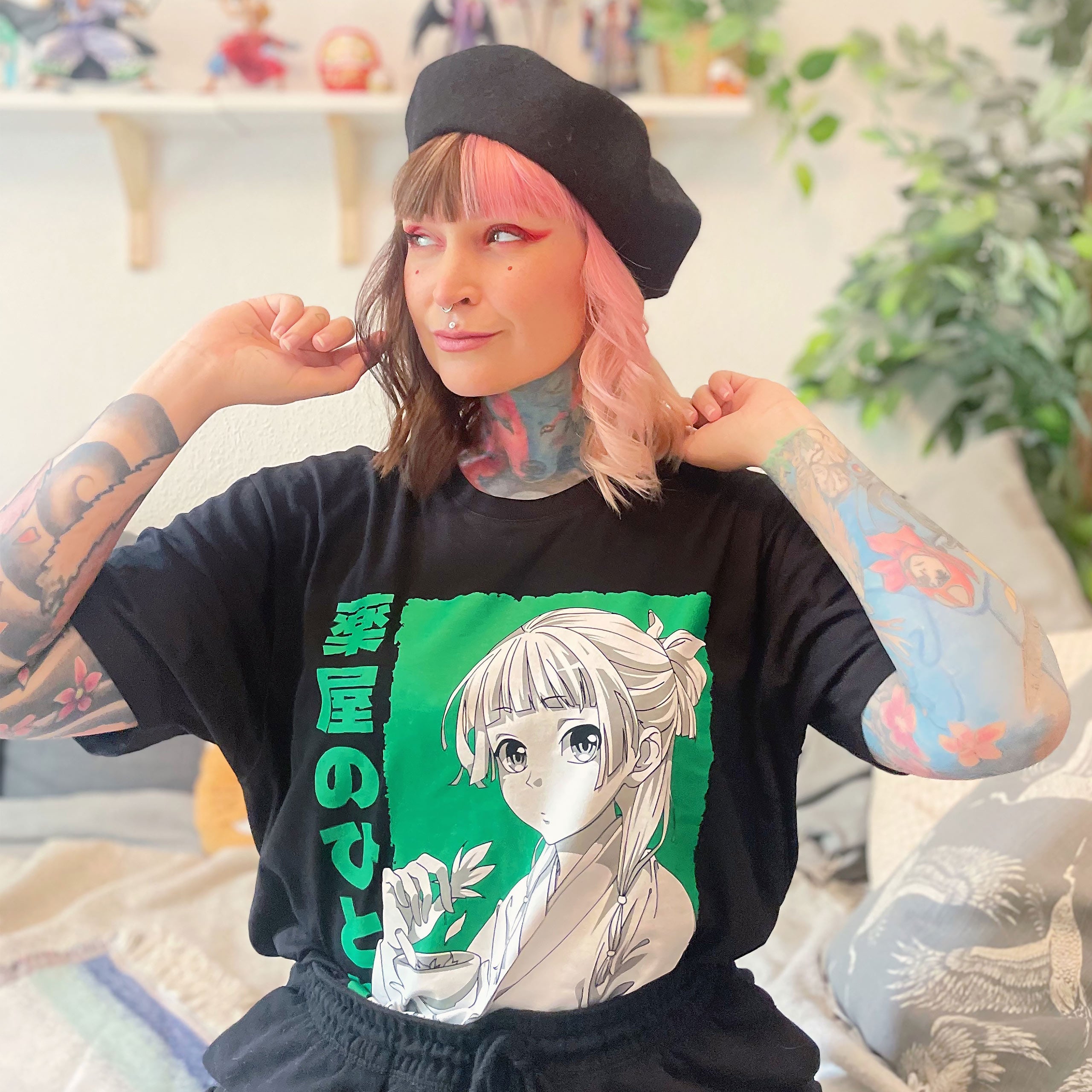 Immagine del prodotto Maglietta Maomao per fan di I diari dell'apotecaria