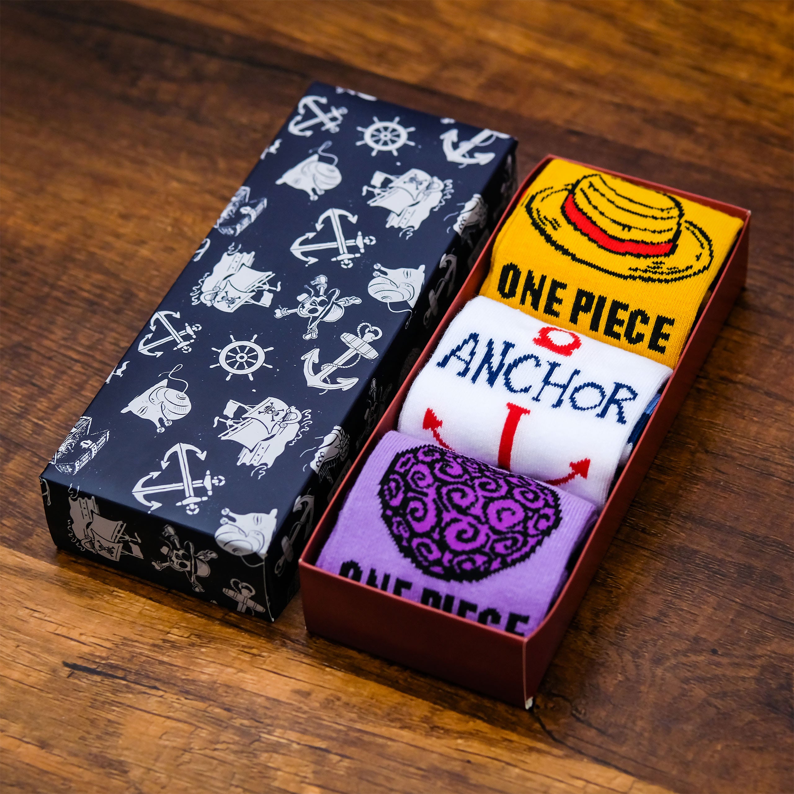 Immagine del prodotto Set di 3 calzini One Piece in confezione regalo