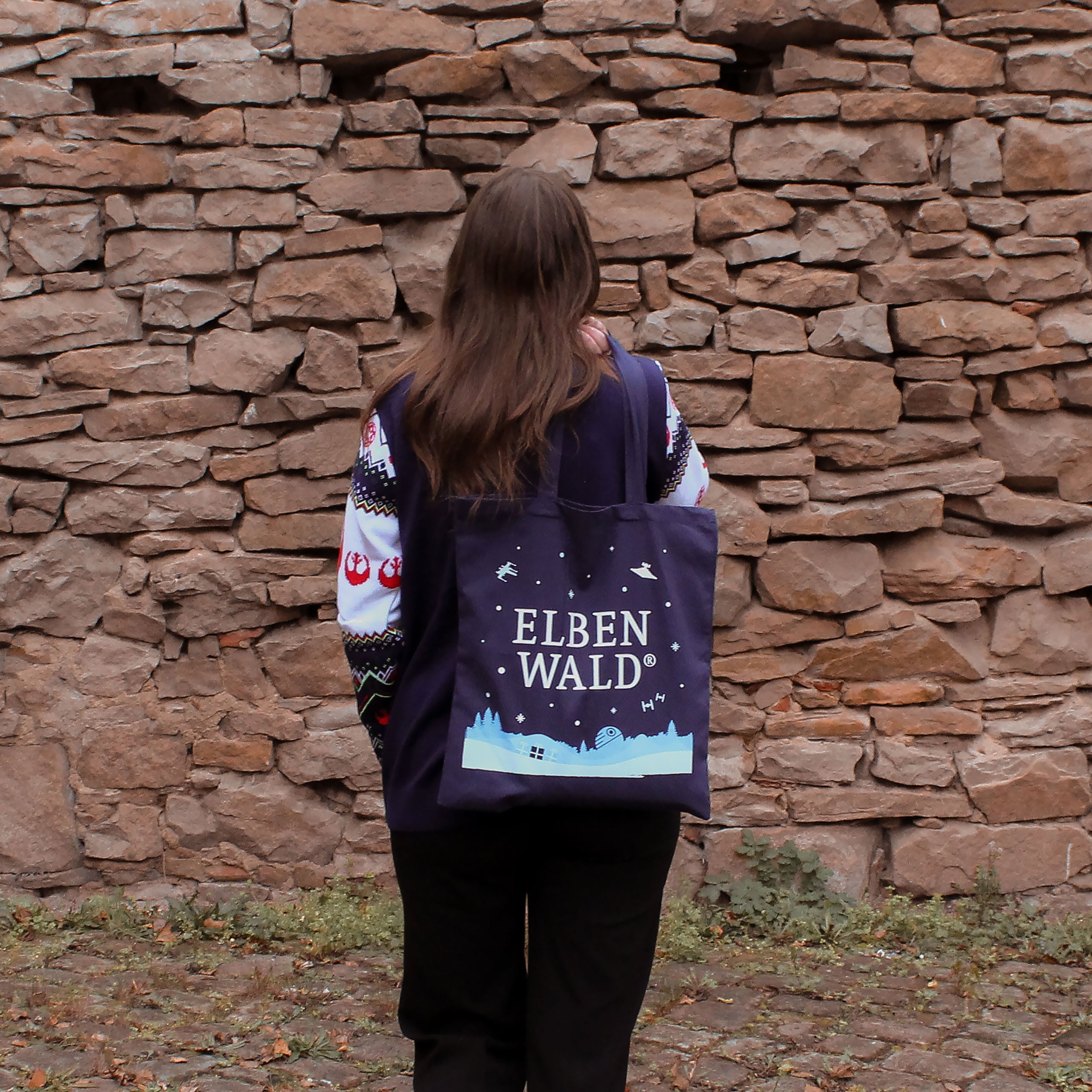Immagine del prodotto Borsa di Juta Natalizia Elbenwald
