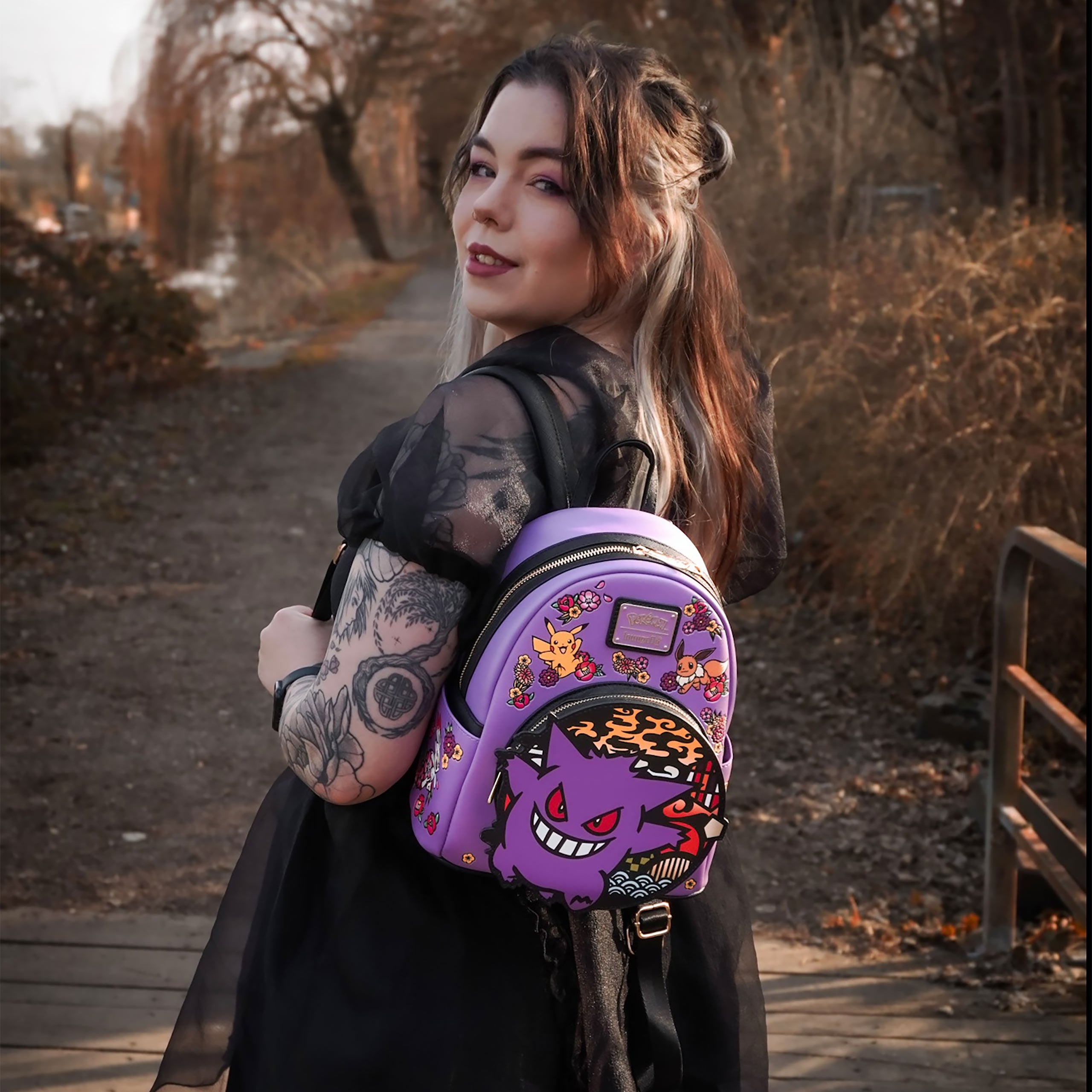 Product image Pokemon - Gengar Flower Mini Backpack