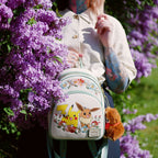 Product image Pokemon - Pikachu and Eevee Floral Mini Backpack
