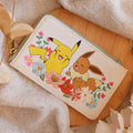 Product image Pokemon - Pikachu and Eevee Floral Wallet