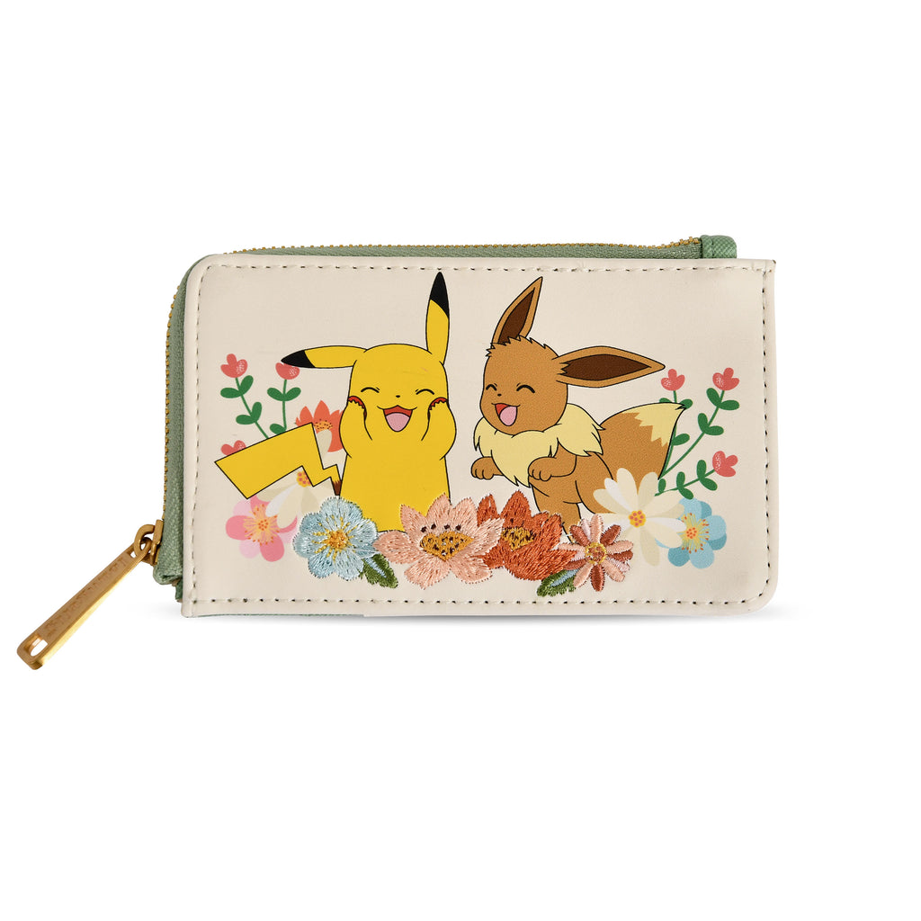 Product image Pokemon - Pikachu and Eevee Floral Wallet