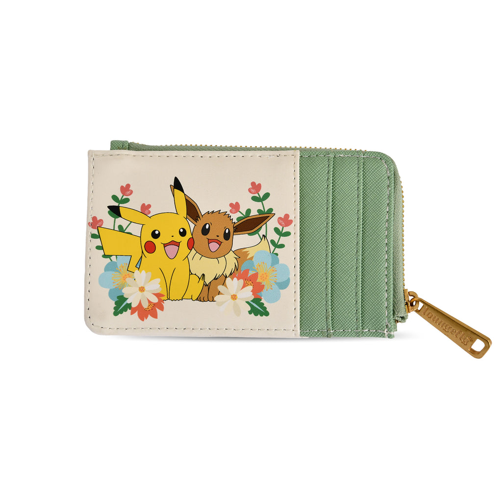 Product image Pokemon - Pikachu and Eevee Floral Wallet