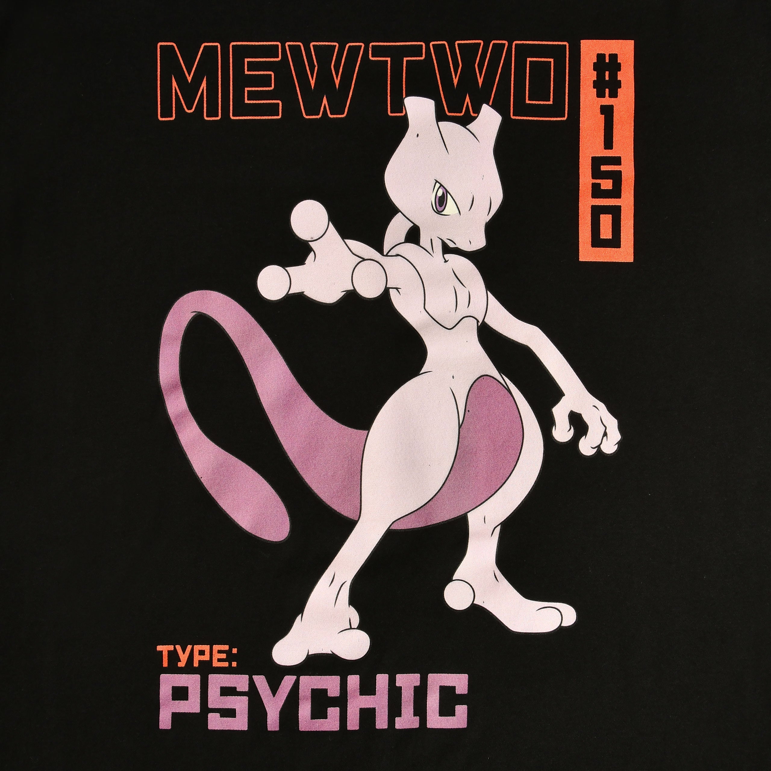 Product image Pokemon - Mewtwo T-Shirt black