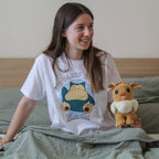 Immagine del prodotto Pokemon - Snorlax Eat Sleep Repeat T-shirt bianca
