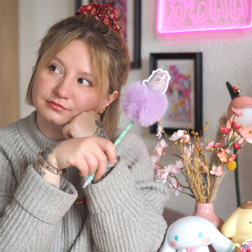 Immagine del prodotto Pusheen - Penna a sfera con Pom Pom