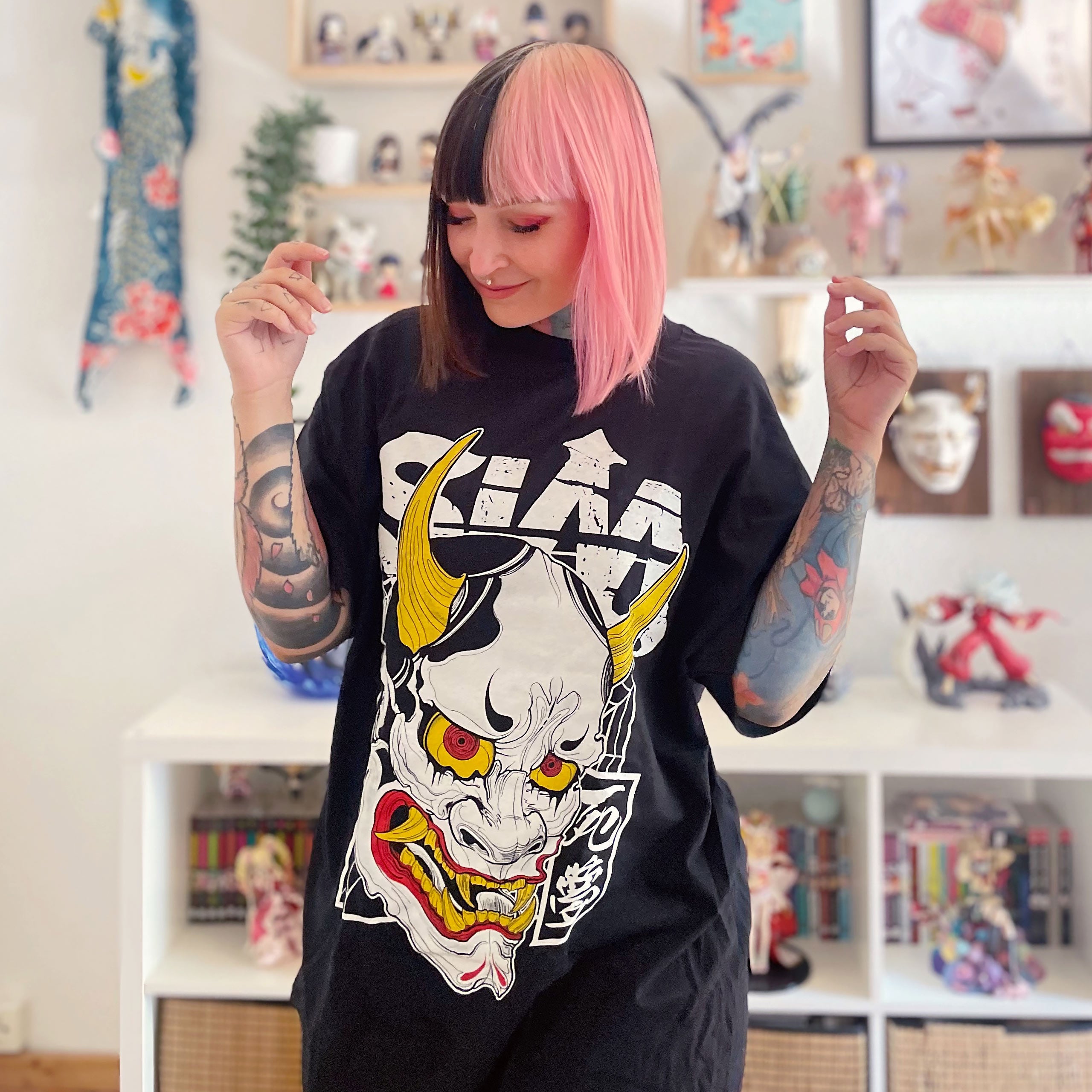 Immagine del prodotto SiM - T-shirt Maschera nera