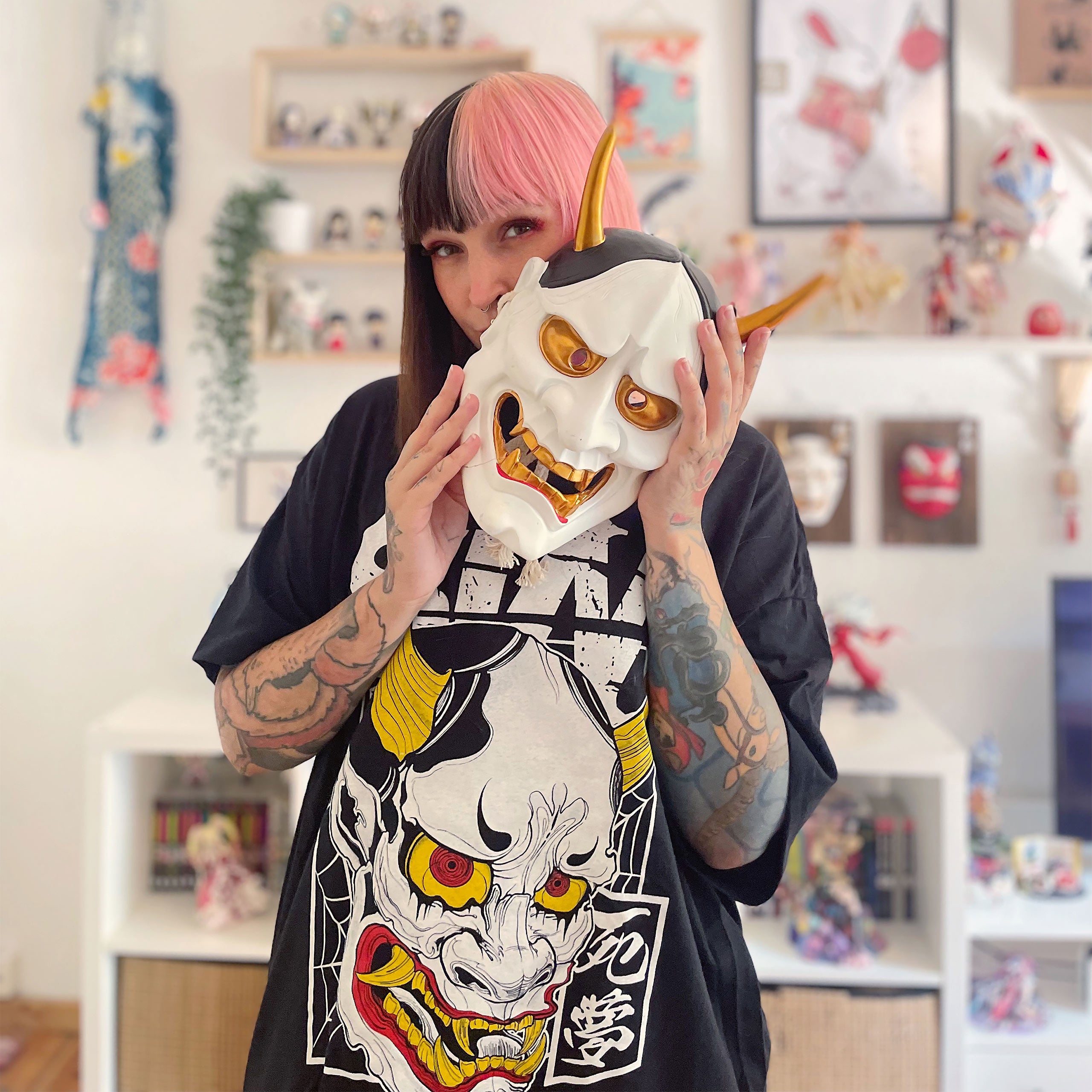 Immagine del prodotto SiM - T-shirt Maschera nera