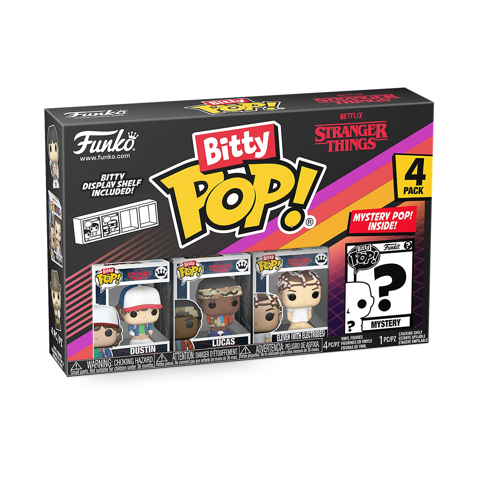 Immagine del prodotto Stranger Things - Funko Bitty Pop Set di 4 figure Serie 2