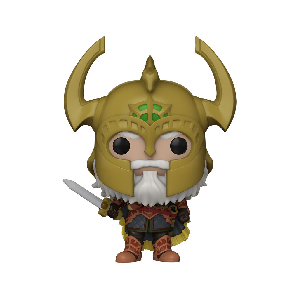 Product image The Battle of the Rohirrim Helm Hammerhand Funko Pop Figure - The Lord of the Rings
