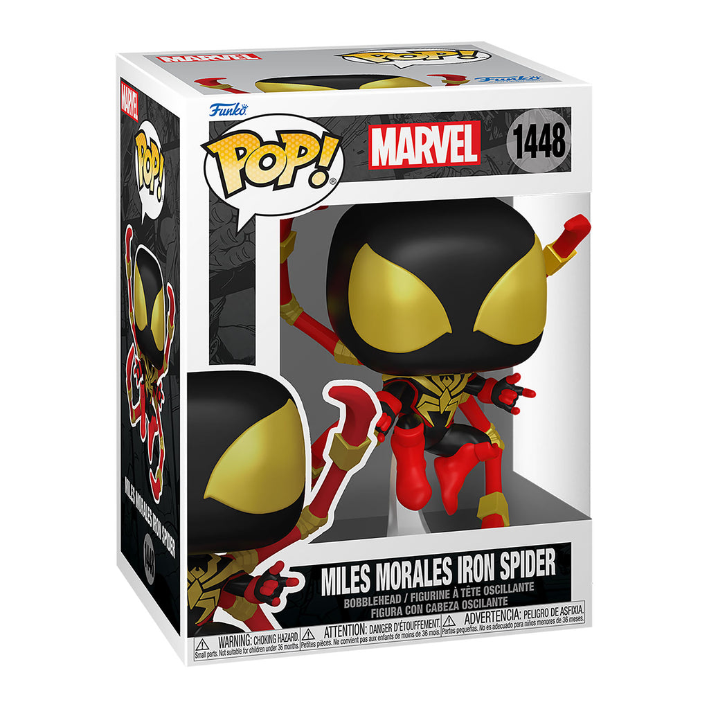 Immagine del prodotto Fumetti Spider-Man - Figura Bobblehead Funko Pop di Iron Spider di Miles Morales
