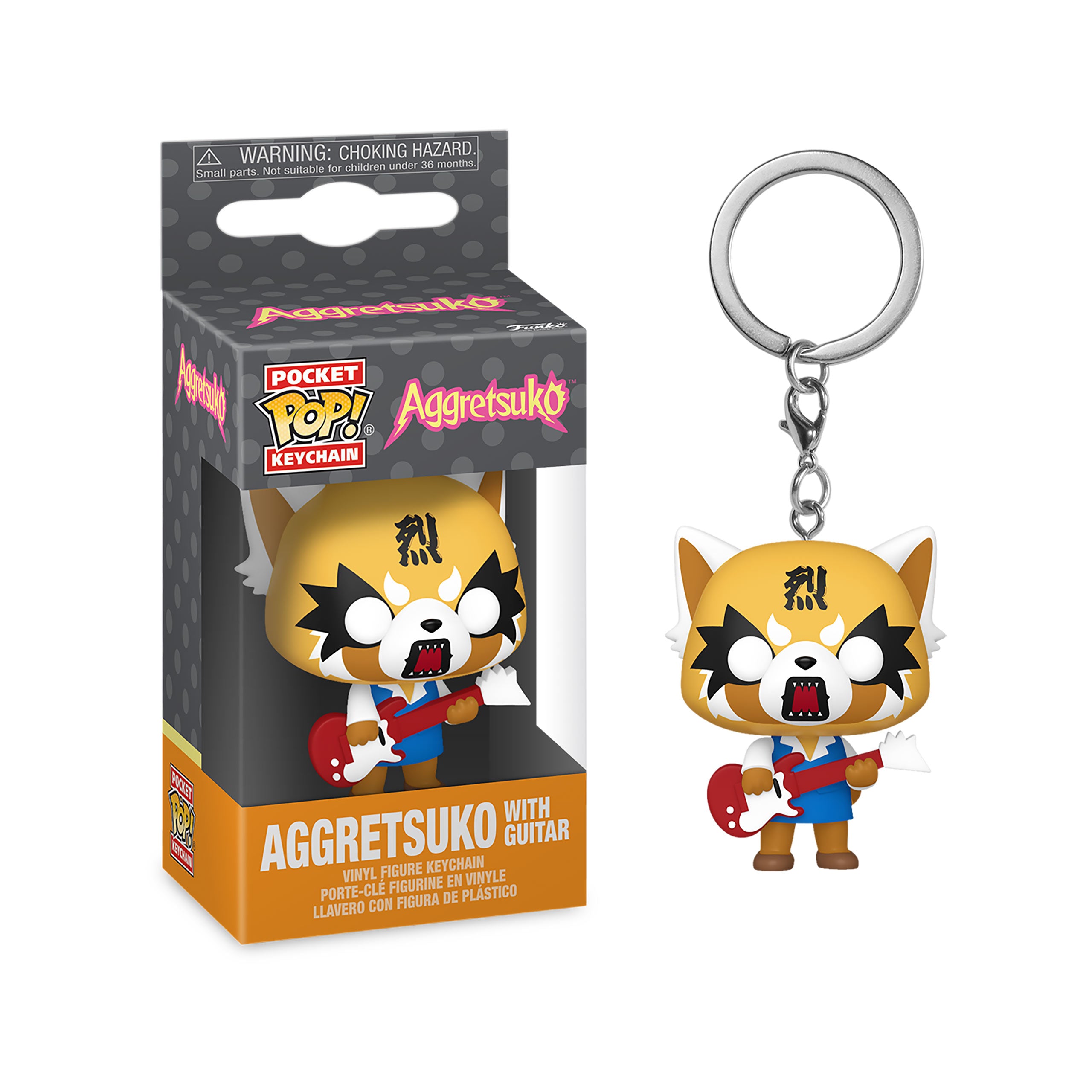 Immagine del prodotto Aggretsuko con chitarra Funko Pop Portachiavi