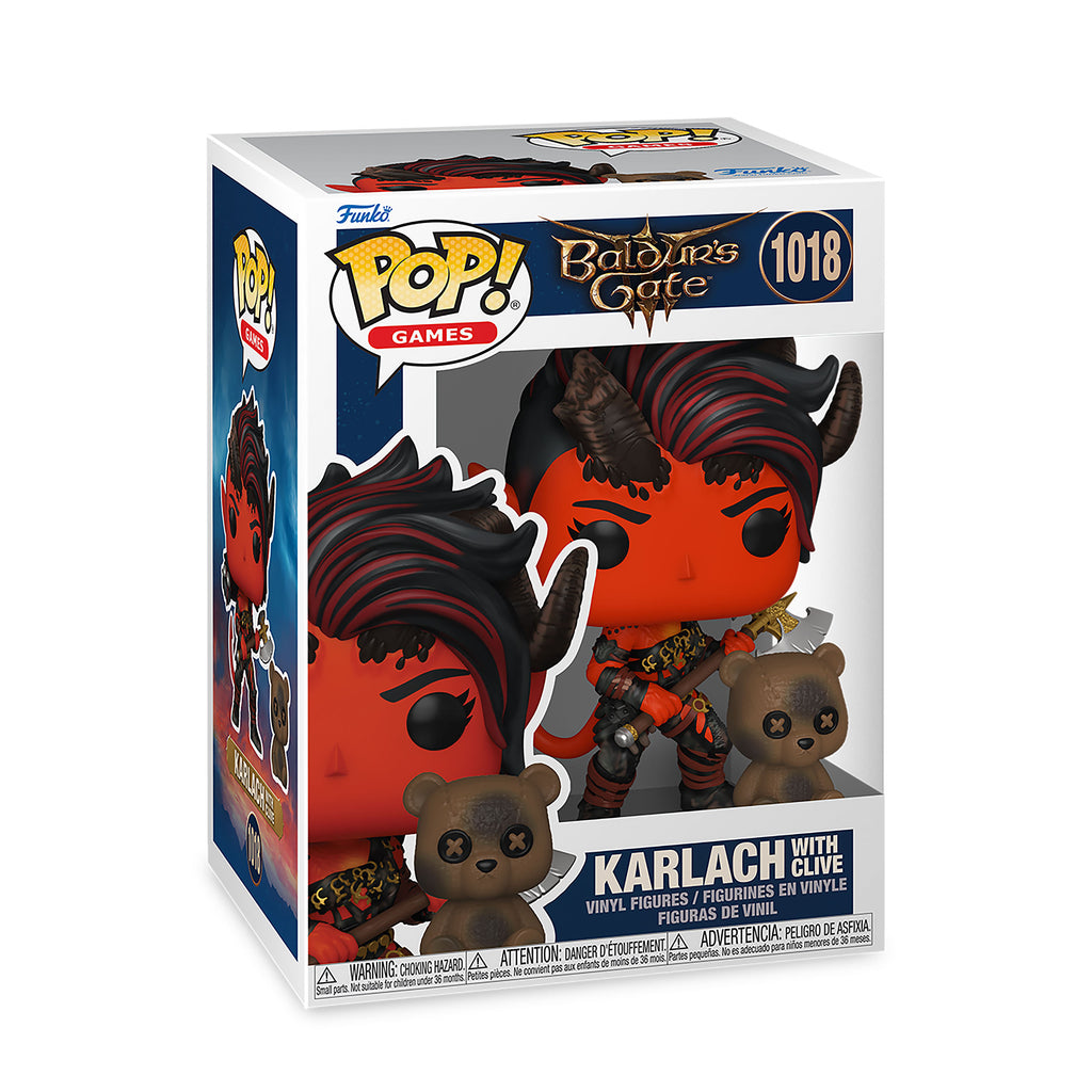 Immagine del prodotto Baldur's Gate - Karlach con Clive Figura Funko Pop
