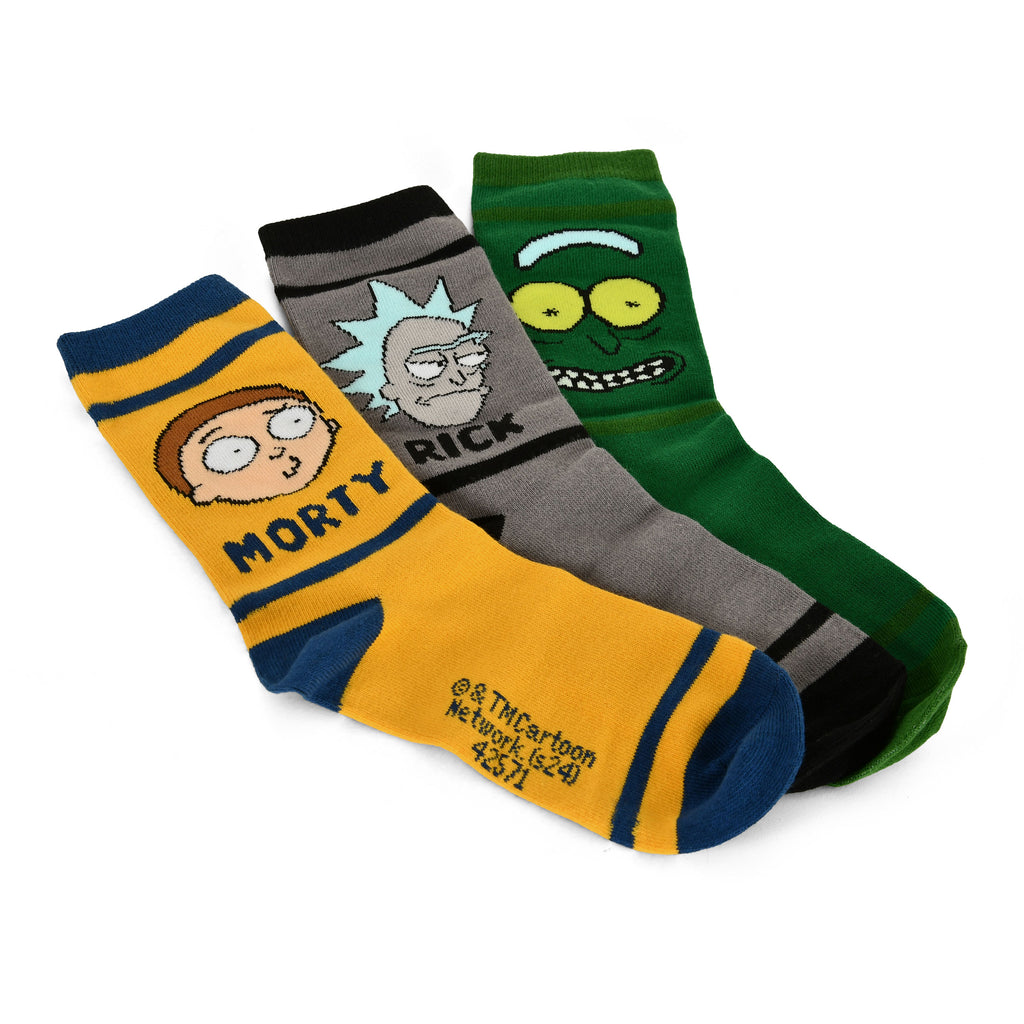 Immagine del prodotto Calze Personaggi Set di 3 in Scatola Regalo - Rick e Morty