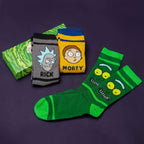 Immagine del prodotto Calze Personaggi Set di 3 in Scatola Regalo - Rick e Morty