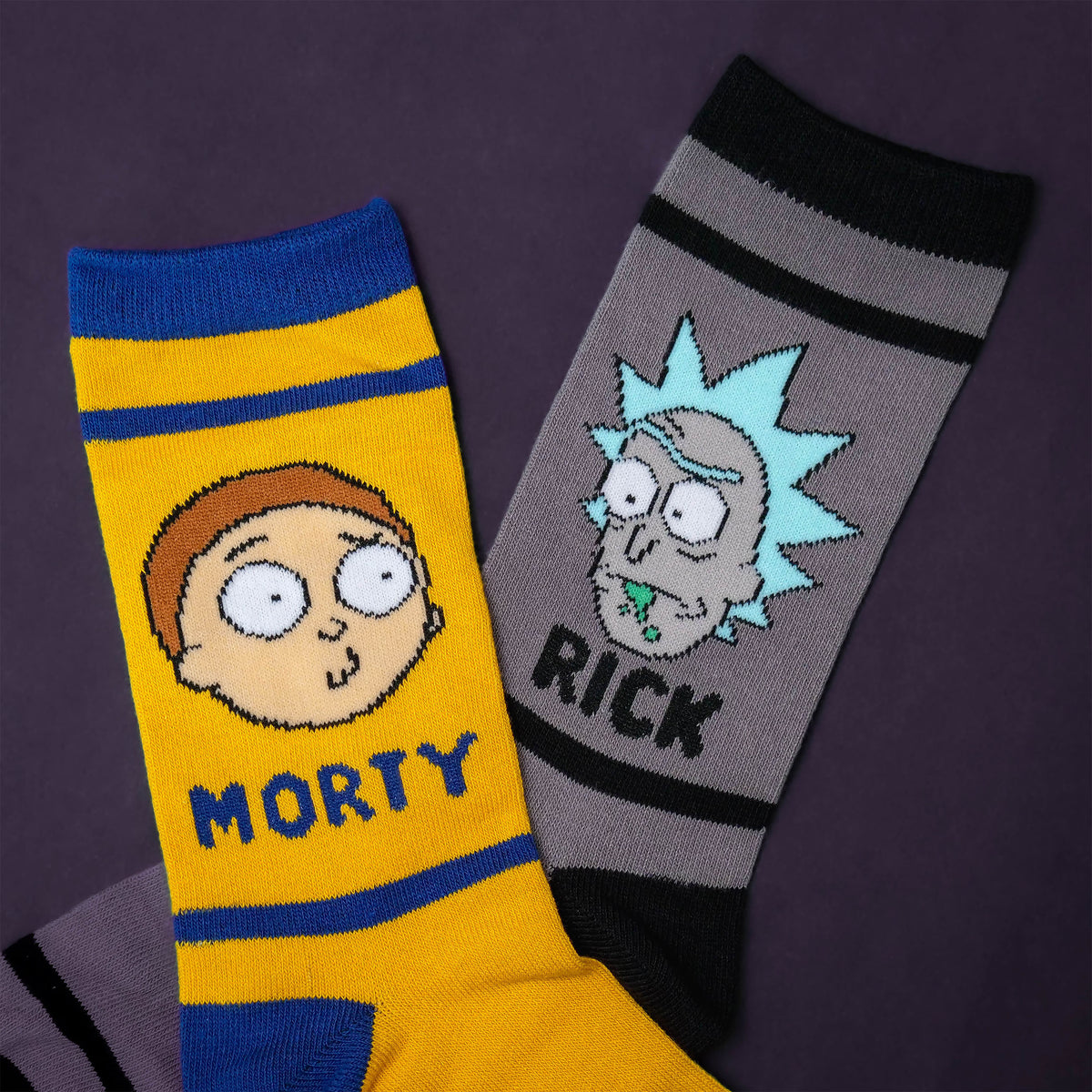 Immagine del prodotto Calze Personaggi Set di 3 in Scatola Regalo - Rick e Morty