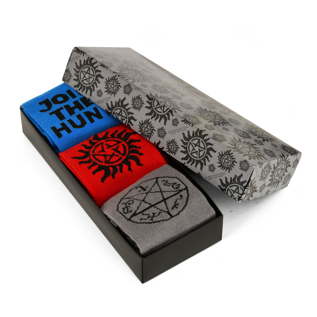 Immagine del prodotto Calzini Supernatural Set da 3 in Scatola Regalo