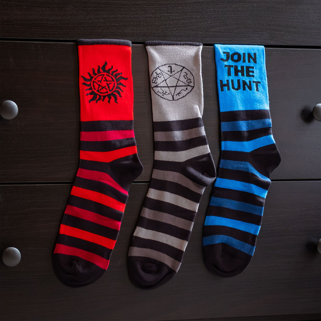 Immagine del prodotto Calzini Supernatural Set da 3 in Scatola Regalo
