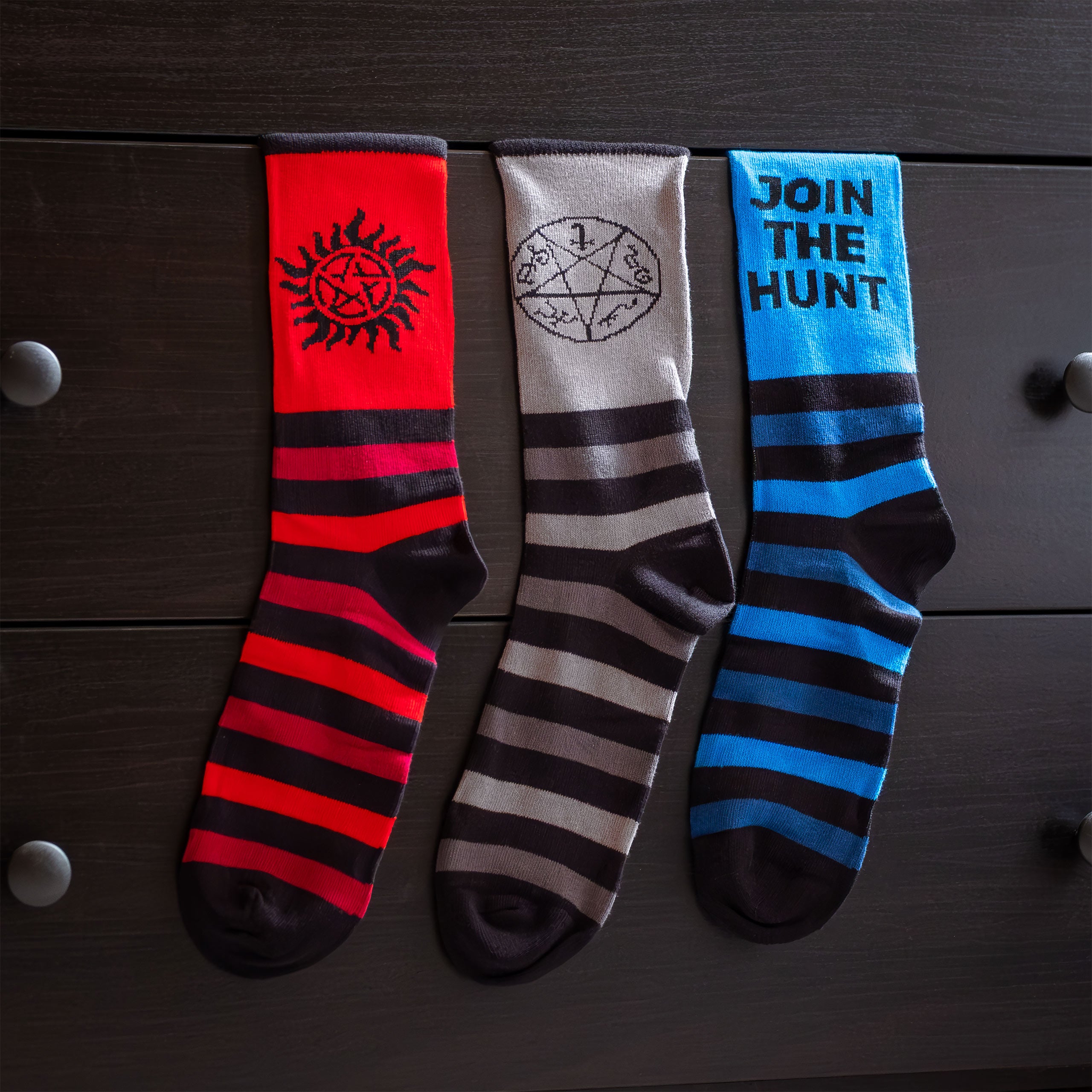Immagine del prodotto Calzini Supernatural Set da 3 in Scatola Regalo