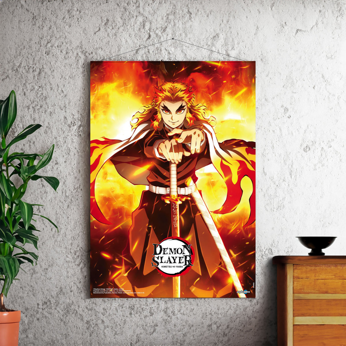Immagine del prodotto Demon Slayer - Rotolo da parete Rengoku
