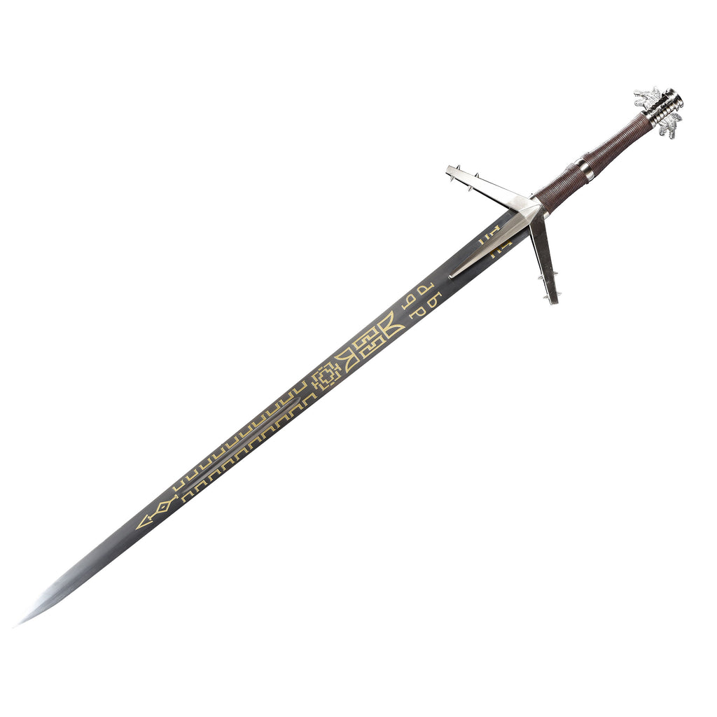 Immagine del prodotto Replica della spada d'argento di Geralt di Rivia con fodero per i fan di Witcher