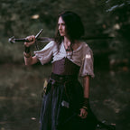 Immagine del prodotto Replica della spada d'argento di Geralt di Rivia con fodero per i fan di Witcher