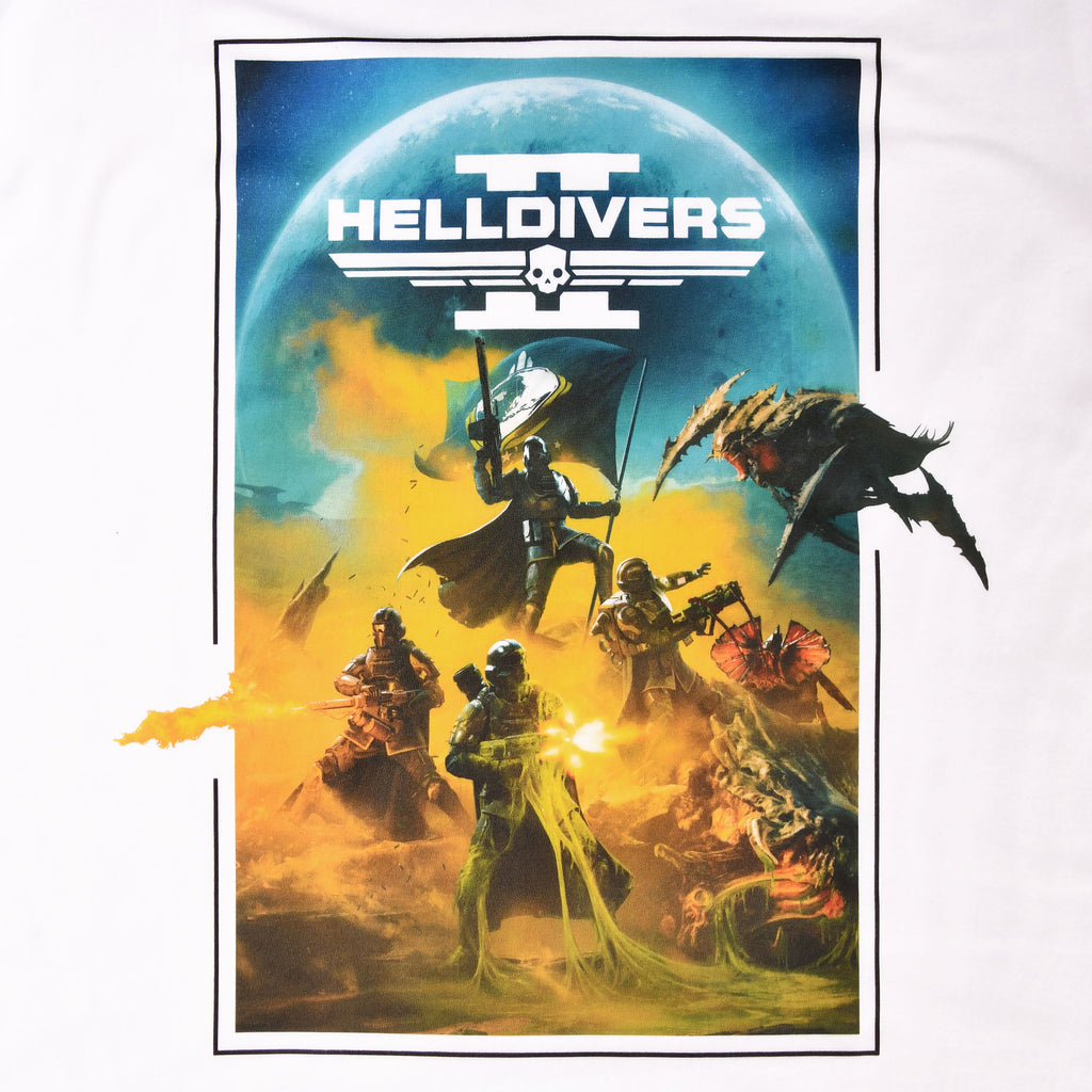 Immagine del prodotto Helldivers 2 - T-shirt Key Art bianca