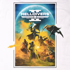 Immagine del prodotto Helldivers 2 - T-shirt Key Art bianca