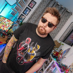 Immagine del prodotto T-shirt nera Deadpool e Wolverine Double Trouble