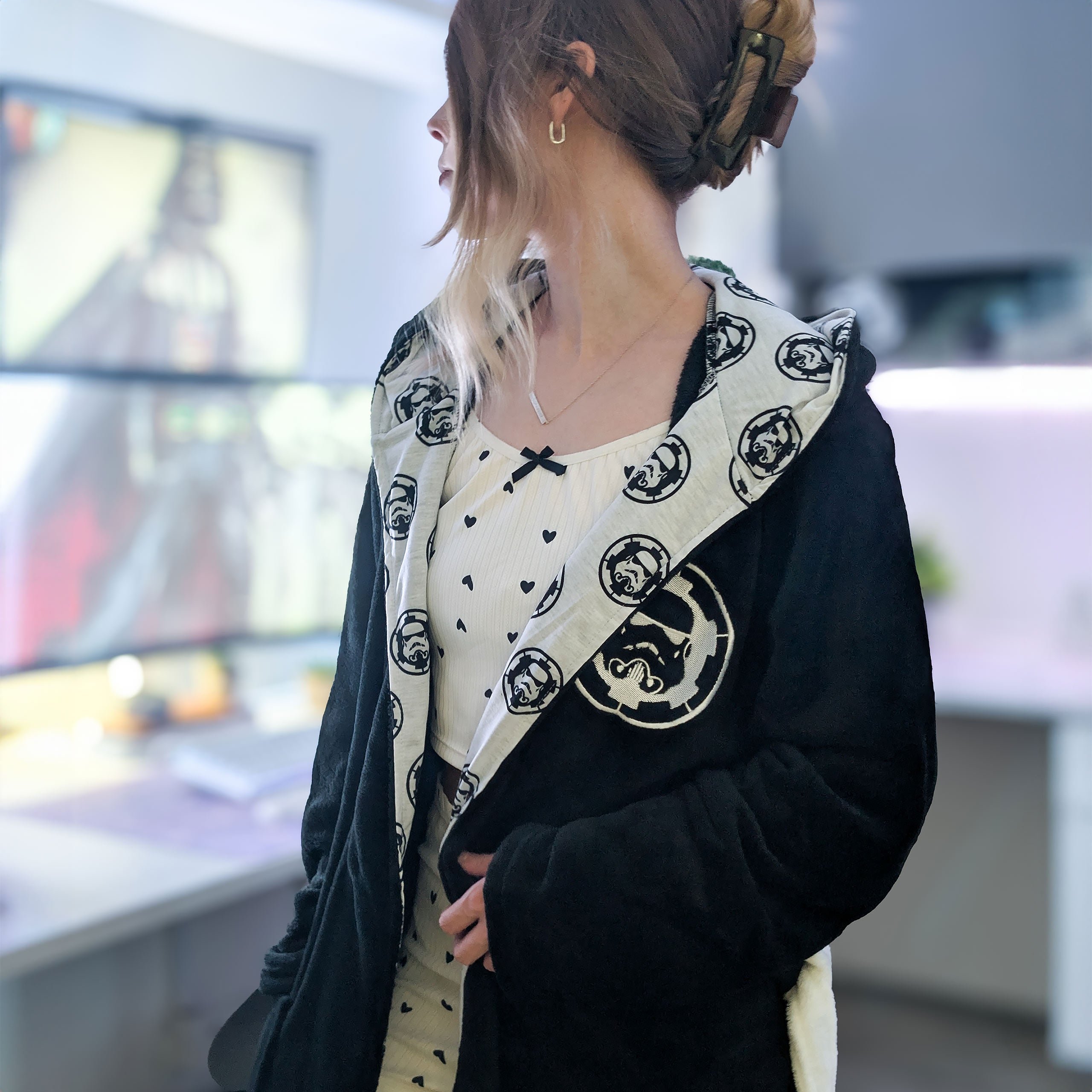 Immagine del prodotto Star Wars - Accappatoio Stormtrooper nero/bianco