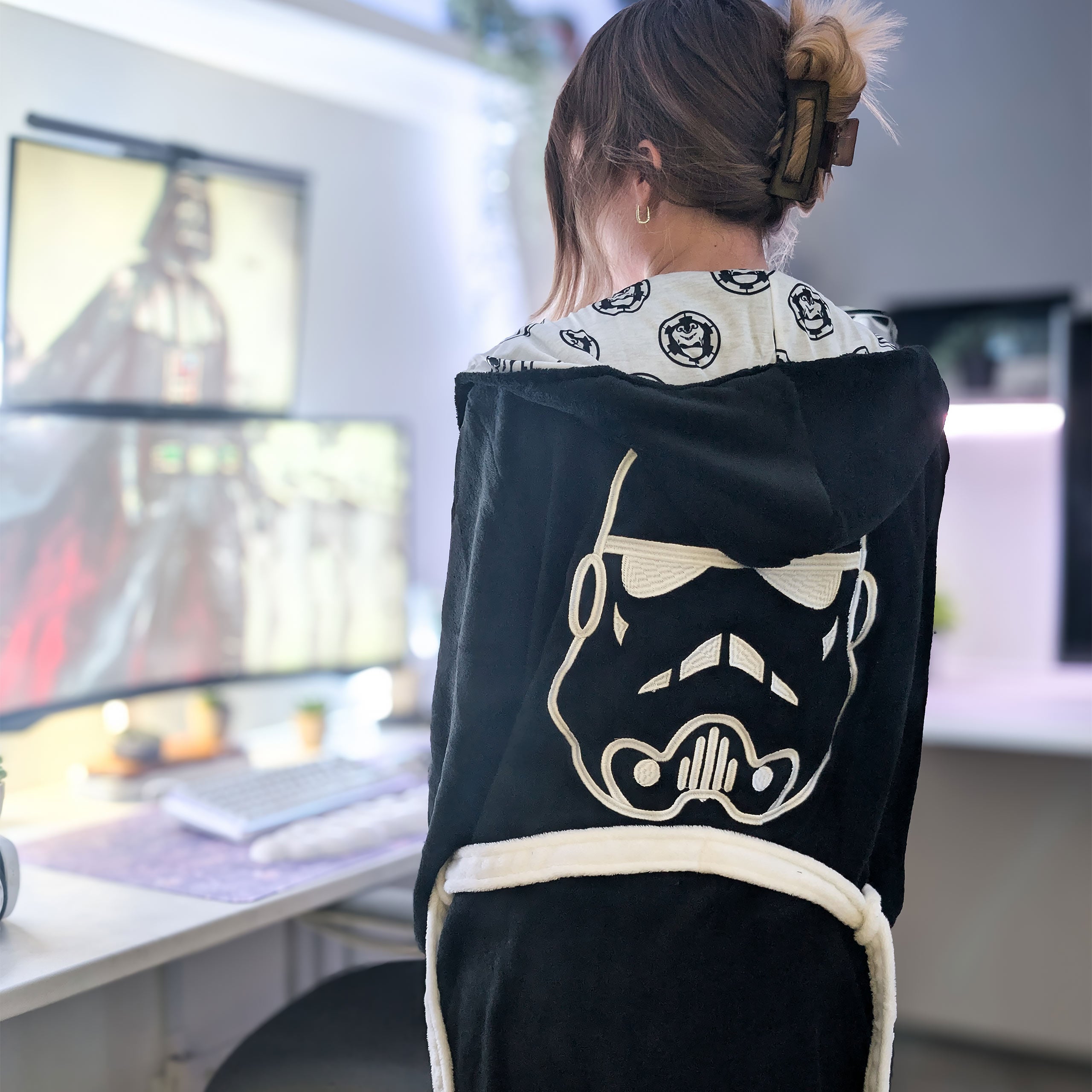 Immagine del prodotto Star Wars - Accappatoio Stormtrooper nero/bianco