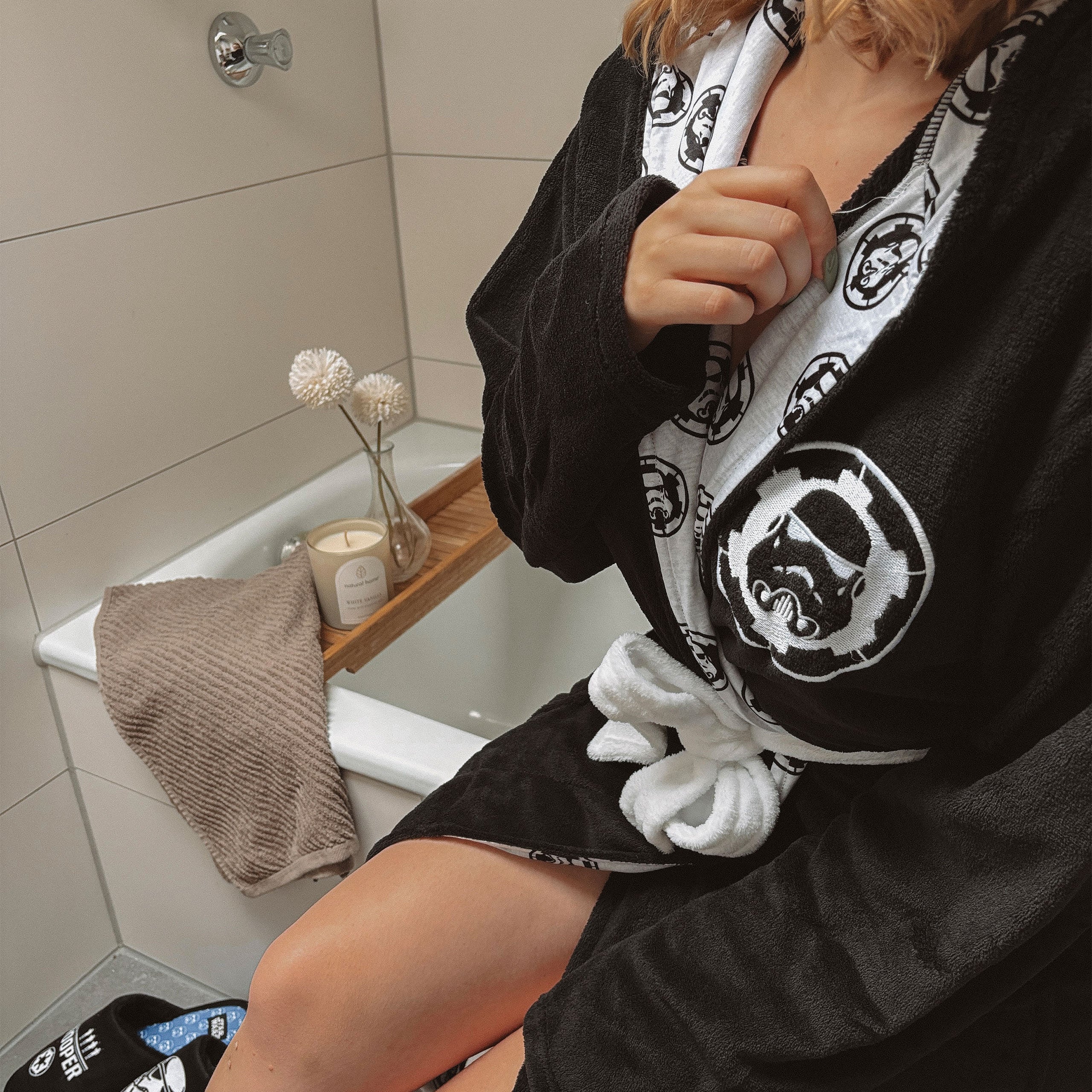 Immagine del prodotto Star Wars - Accappatoio Stormtrooper nero/bianco