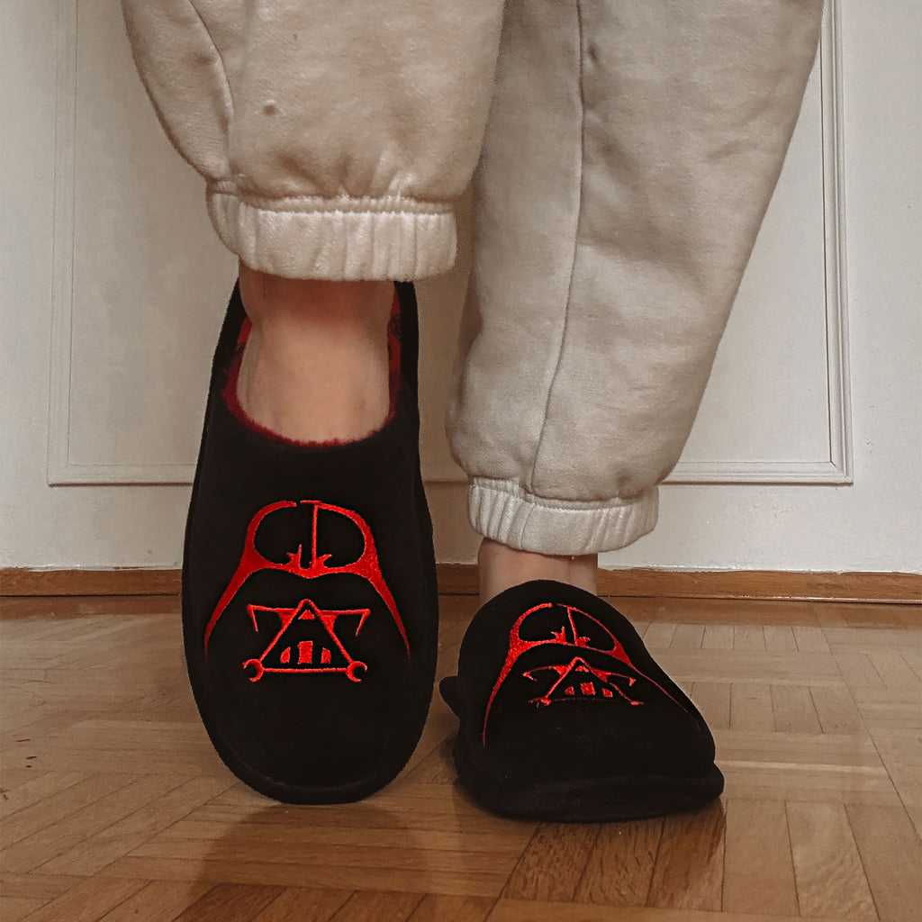 Immagine del prodotto Star Wars - Pantofole Darth Vader Nero-Rosso