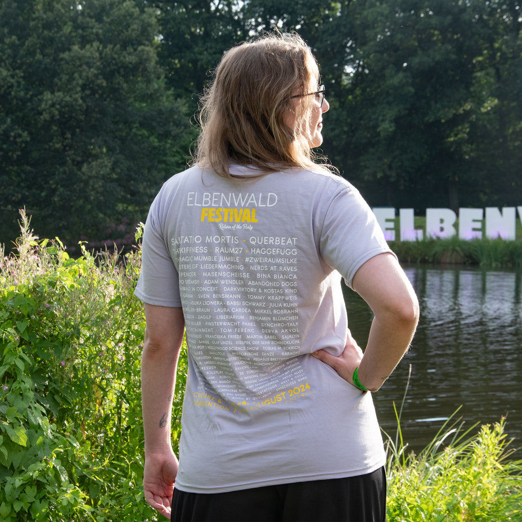 Immagine del prodotto T-shirt viola Elbenwald Festival Return of the Party