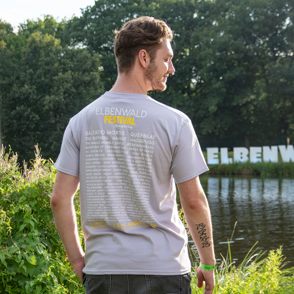 Immagine del prodotto T-shirt viola Elbenwald Festival Return of the Party