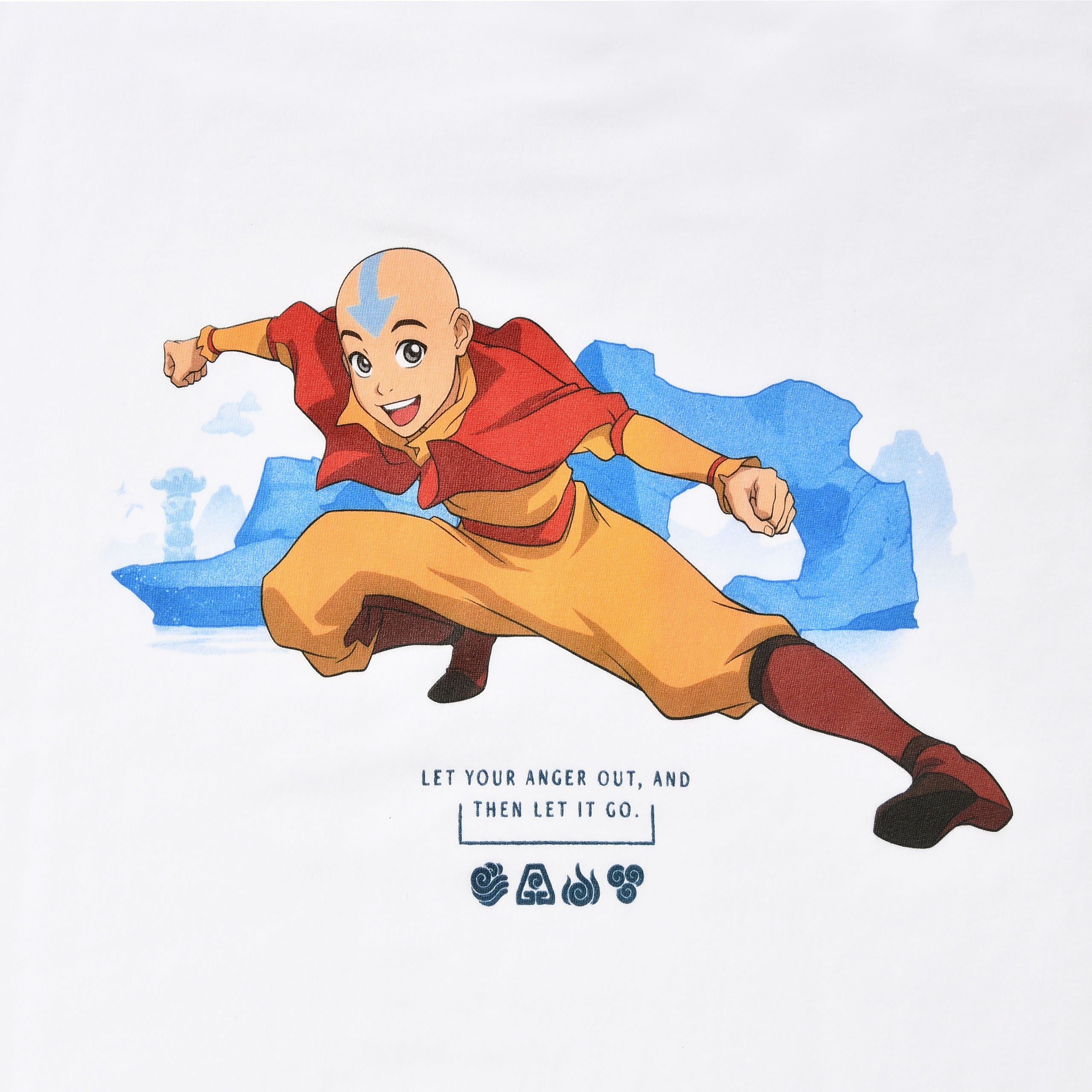 Immagine del prodotto Avatar L'ultimo maestro dell'aria - T-shirt bianca di Aang