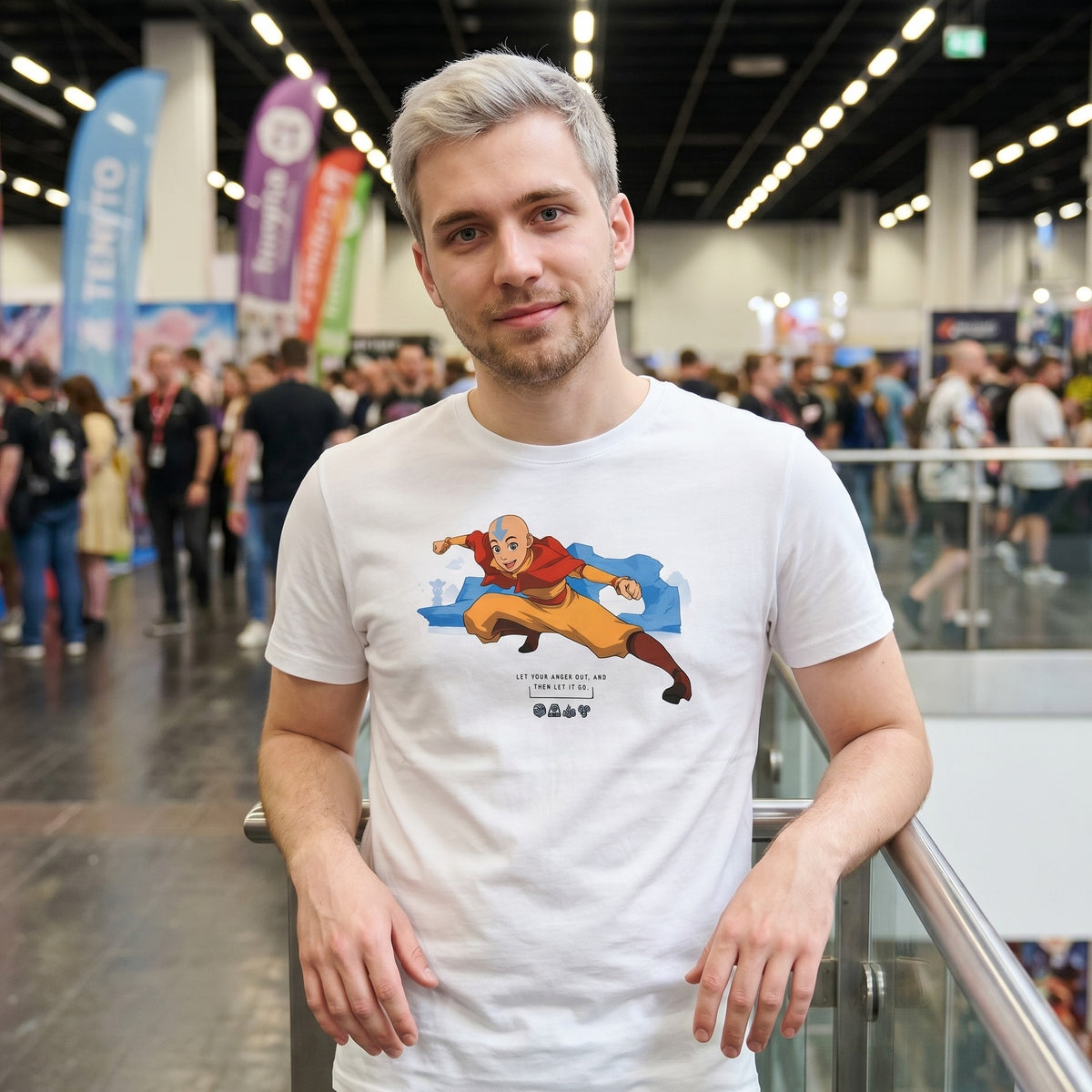 Immagine del prodotto Avatar L'ultimo maestro dell'aria - T-shirt bianca di Aang